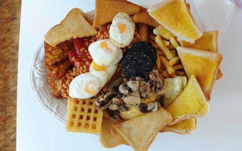 Au menu : un petit dej' gargantuesque