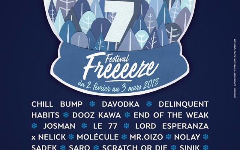 Du 02 février au 03 mars, le Festival Freeeeze prend ses quartiers dans le Grand Est !