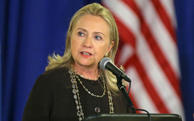 Hillary Clinton, candidate à la présidence des Etats-Unis