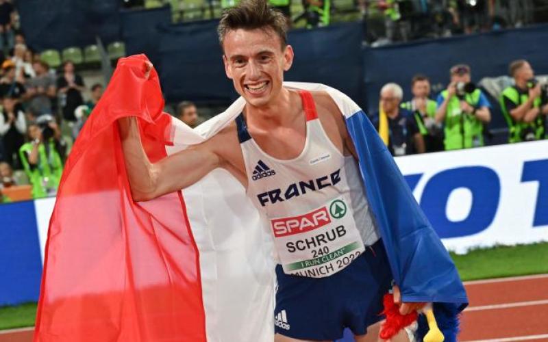 Le mosellan Yann Schrub, médaillé de bronze du 10.000 m !