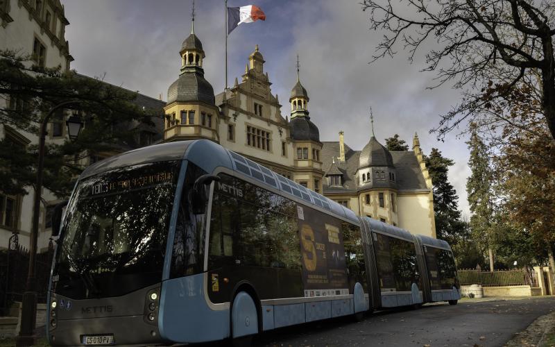 Metz : un Mettis, aux couleurs de l'Opération Solidarité 2022