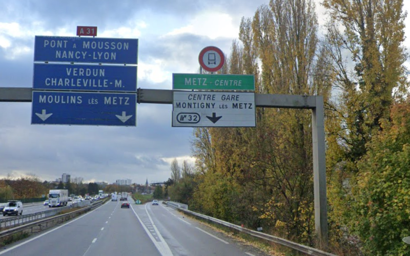 Metz : une bretelle de l'A31 fermée dès lundi 19 décembre