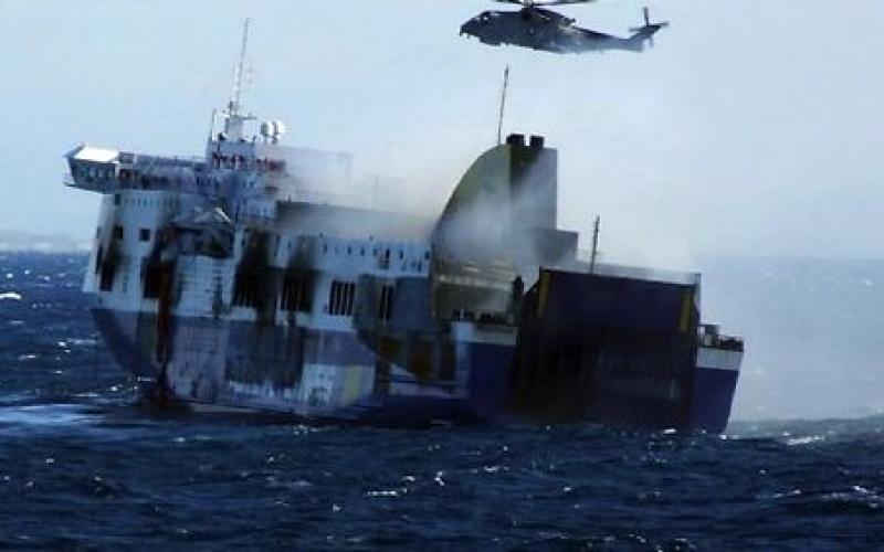 Norman Atlantic : après le sauvetage, de "potentiels disparus" recherchés