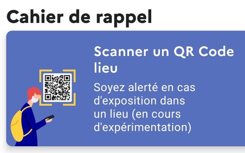TousAntiCovid : le carnet de rappel obligatoire à l'entrée des bars, restaurants et salles de sport