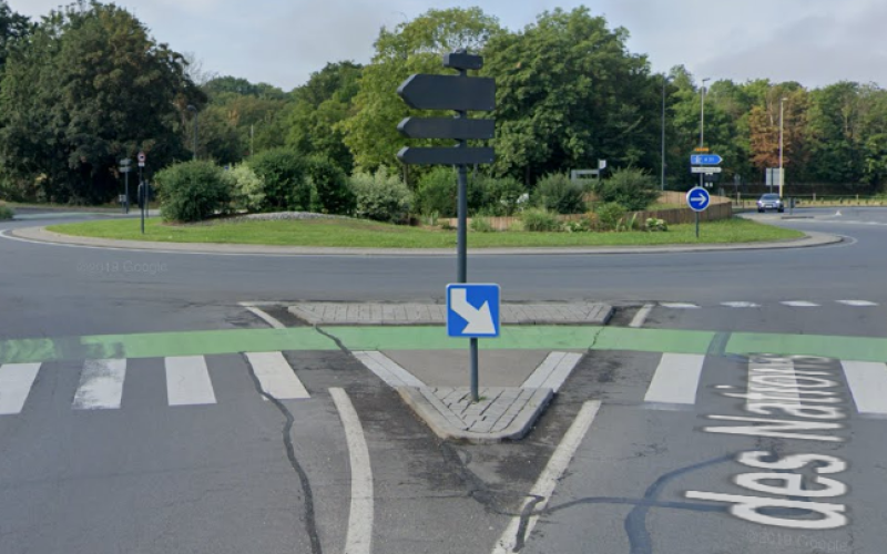 Yutz : renfort de la sécurité pour les piétons au rond-point de l'avenue des Nations