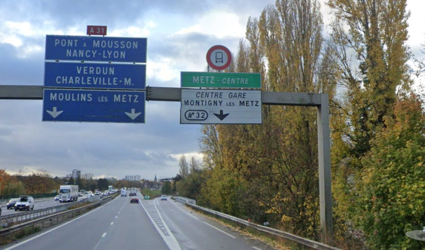 Metz : une bretelle de l'A31 fermée dès lundi 19 décembre