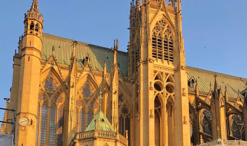 Metz : 4 jeunes belges se filment sur le toit de la cathédrale
