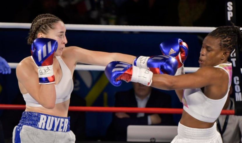 Yutz : Lorye Ruyer, Championne de France de boxe professionnelle !