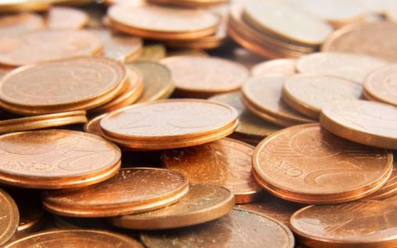 226 kilos de centimes déposés à la banque