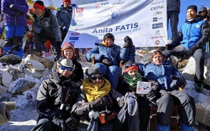 Après le Manaslu : l'Everest pour Anita Fatis !