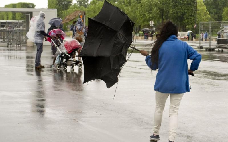 Après le passage d'Eleanor qui a balayé la région hier, le retour à la normale s'effectue progressivement