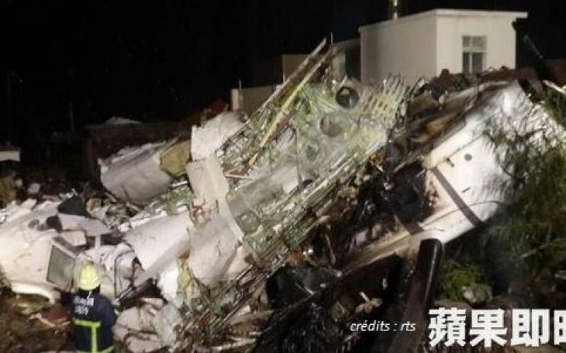 Crash d'un avion à Taiwan : 48 morts dont deux françaises