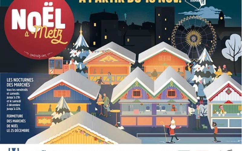 De belles nouveautés pour les marchés de Noël de Metz