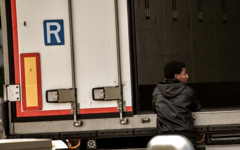 Des migrants retrouvés dans un camion sur l'A31