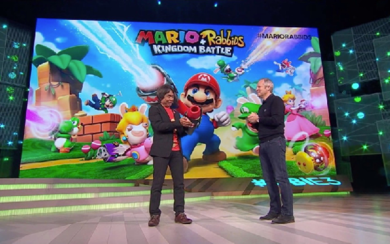 E3 : Mario et les lapins crétins réunis dans un nouveau jeu