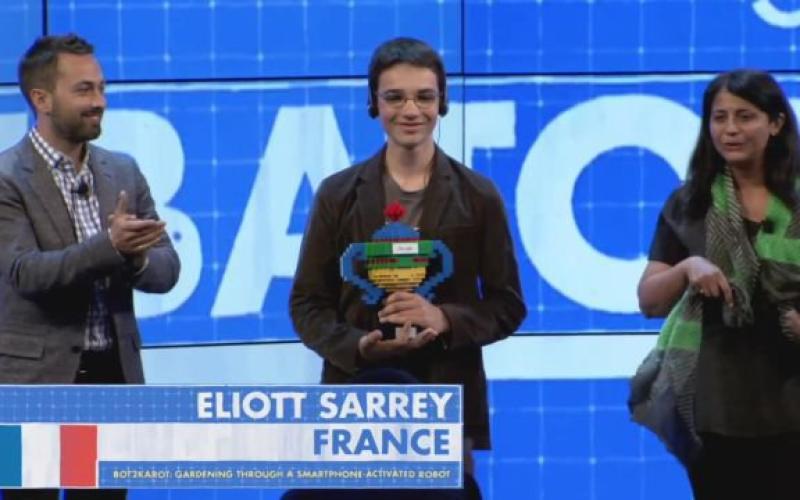 Eliott, lorrain de 14 ans, premier lauréat français de la Google Science Fair