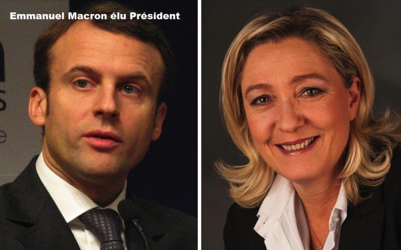 Emmanuel Macron elu president