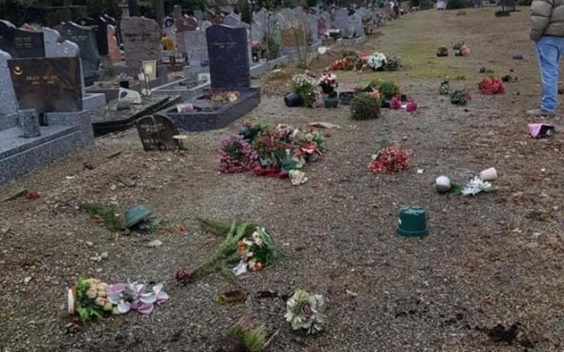Grand-Est : un carré musulman d'un cimetière, vandalisé