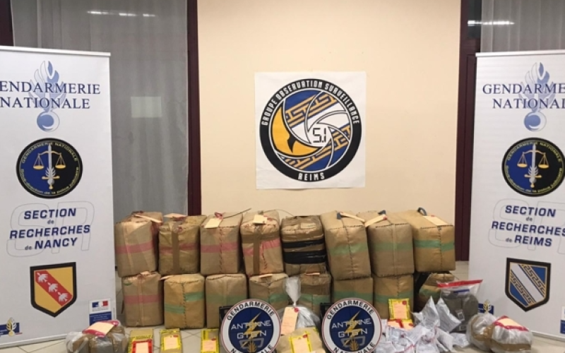 Grand-Est : un trafic démantelé et près de 600 kg de cannabis saisis