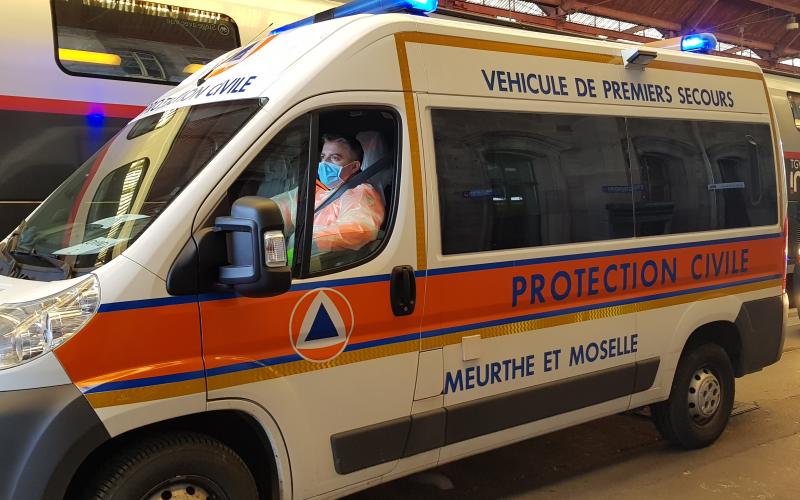 La Protection Civile en première ligne dans la lutte contre le covid 19