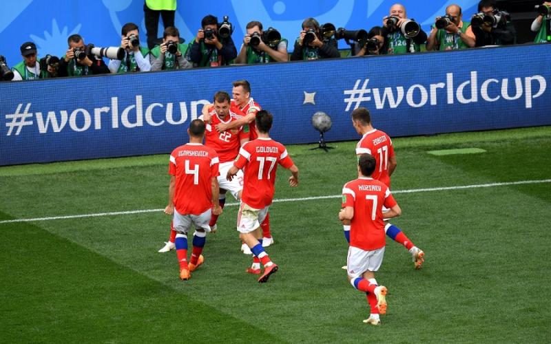 La Russie réussit son début de Coupe du Monde