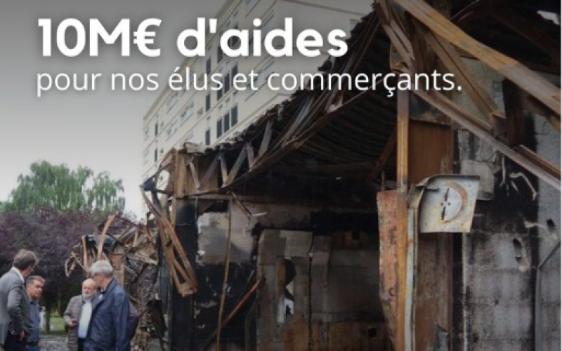 Le Grand Est va débloquer 10 millions après les émeutes liées à la mort de Nahel