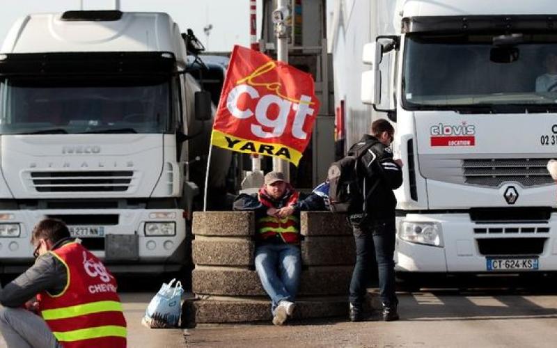 Loi travail :  les routiers appellent à réitérer le mouvement aujourd'hui