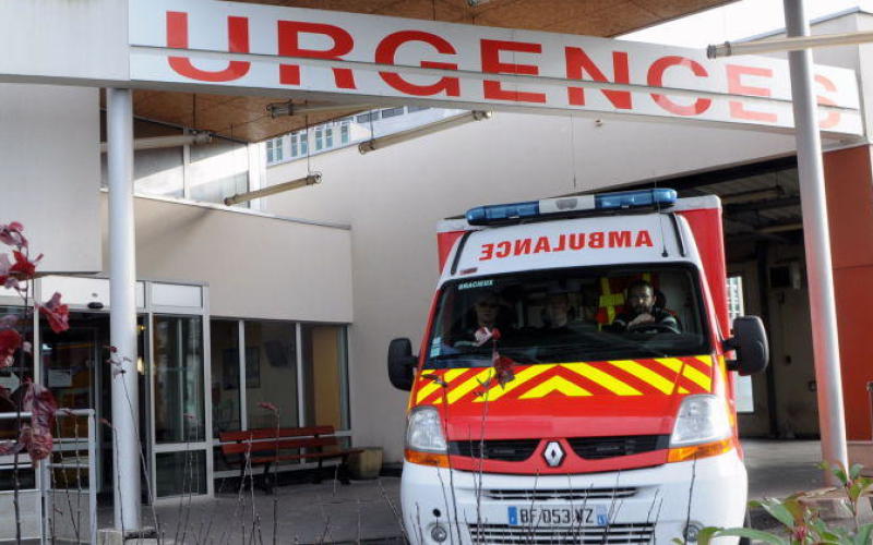 Manifestation des employés du centre hospitalier de Nancy 