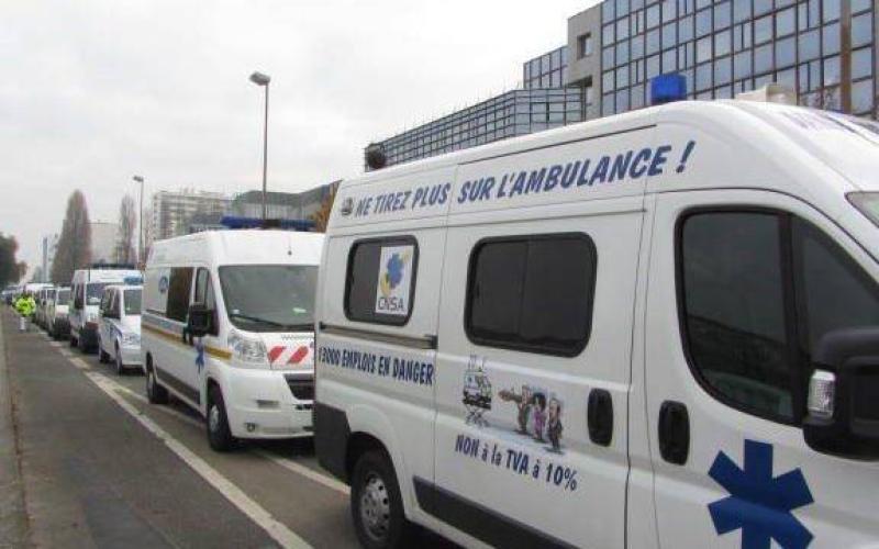 Manifestation : les ambulanciers du 54 ne décolèrent pas et vont le montrer