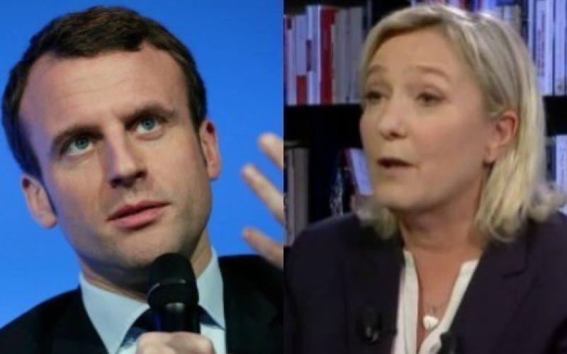  Marine Le Pen et Emmanuel Macron en tête des sondages pour la présidentielle
