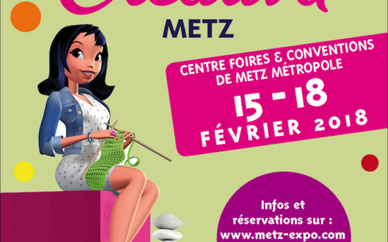 Metz : le 16e Salon Créativa a ouvert ses portes aujourd'hui !