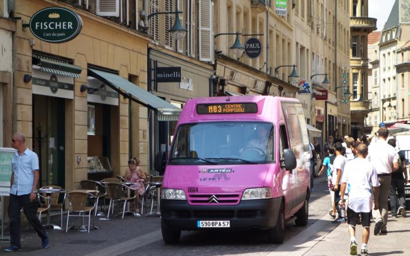 Metz : une navette pour le centre-ville piéton