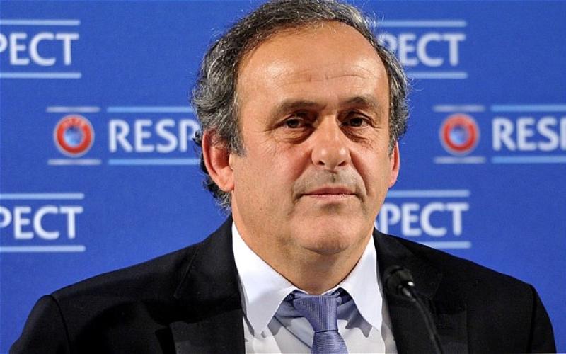 Michel Platini, candidat à la présidence de la FIFA