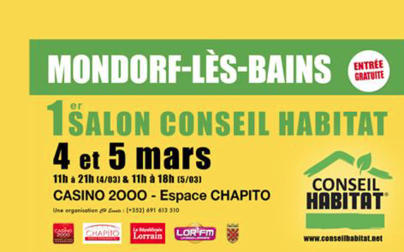Mondorf-lès-Bains : le 1er Salon Conseil Habitat ouvre ses portes ce week-end