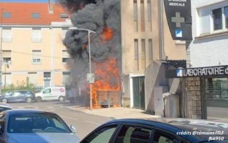 Montigny-Lès-Metz : important incendie ce matin rue Franiatte