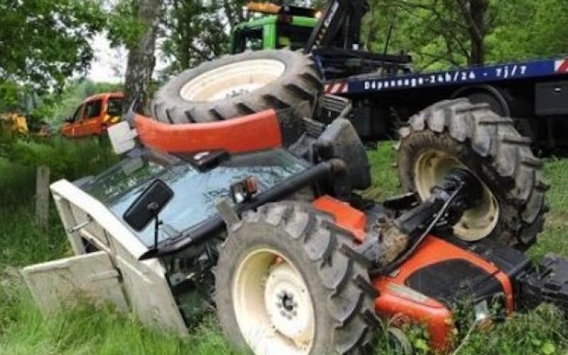 Moselle : à 9 ans, un tracteur se renverse sur lui. Il s'en sort miraculeusement 