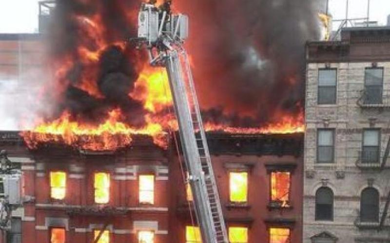 New-York : quatre personnes blessées grièvement après un violent incendie