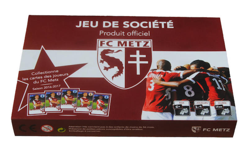 Pas d'idée pour Noël ? Découvrez le jeu de société aux couleurs du FC METZ !