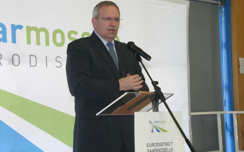 Patrick Weiten en faveur d'une « Euro-Région »