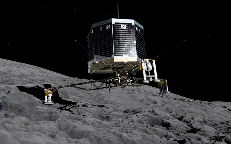 Philae donne signe de vie !