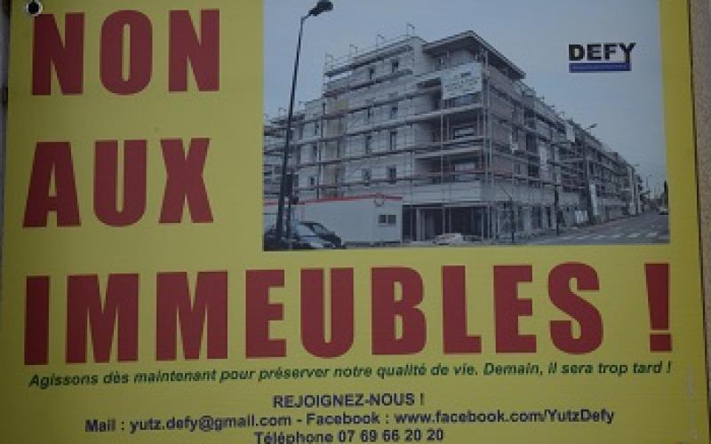 Projet immobilier en zone résidentielle à Yutz : une trahison toujours plus grande pour le collectif DEFY