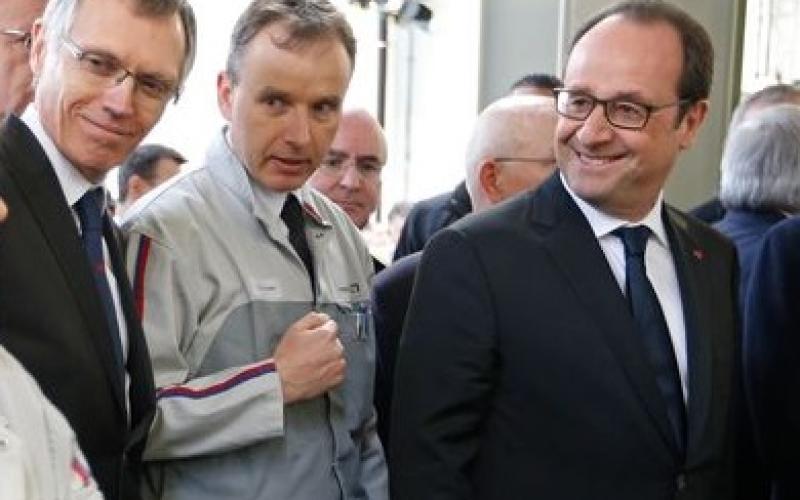 PSA Trémery : Hollande confirme la nouvelle ligne de production et annonce la création d'emplois sur la BA 128