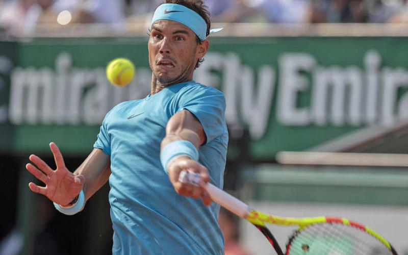 Rafael Nadal puissance 11 porte d'Auteuil