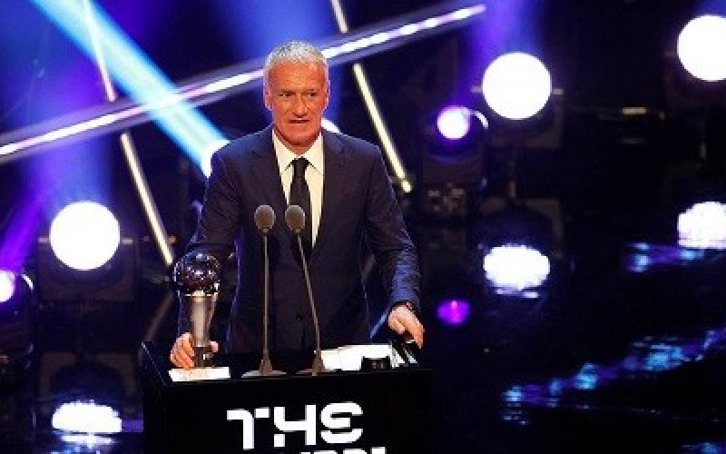 Regardez : Didier Deschamps entraîneur de l'année FIFA !