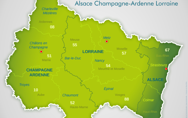 Sans surprise, la nouvelle Grande Région s'appellera Grand Est !