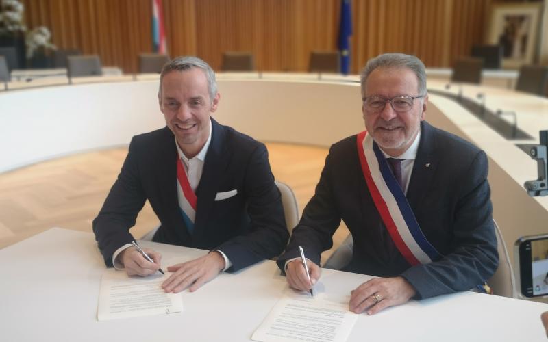 Thionville et Esch-sur-Alzette appuient leur coopération 