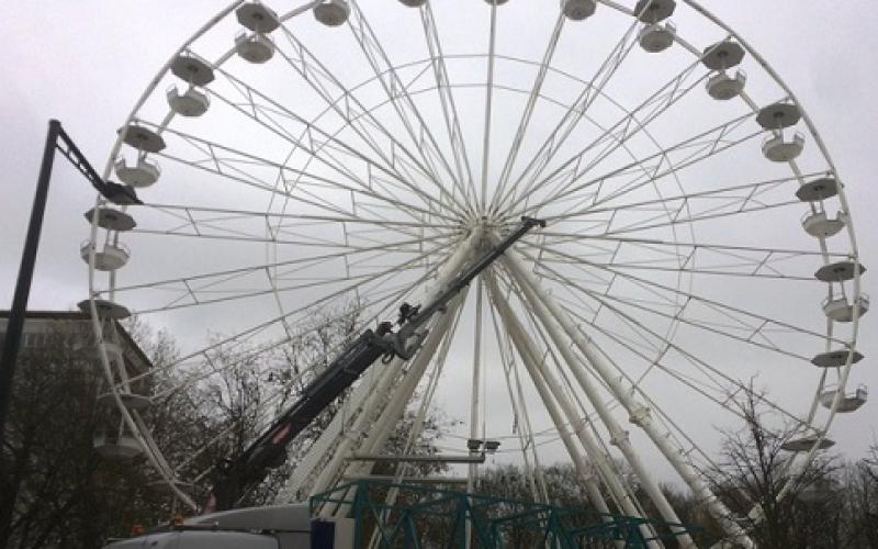 Thionville : la grande roue absente des festivités de Noël 