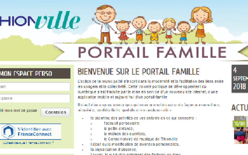 Thionville présente son nouveau portail famille