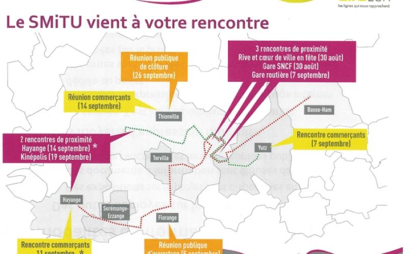 Transport : projet de nouvelles lignes de bus dans le Val de Fensch et Portes de France Thionville