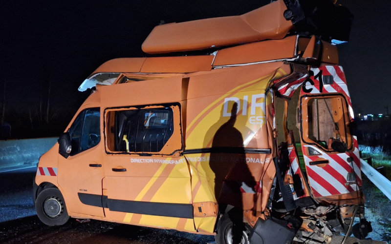 Un routier alcoolisé percute un véhicule de la DIR Est sur l'A31